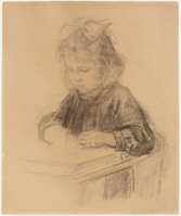 KT 1476
          <br/>
          Lezend meisje met strik. Portret van Nora Ellen van der Breggen
          <br/>
          <em>Spoor, Cornelis Rudolf Hendrik (1867-1928)</em>